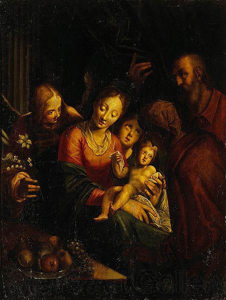 Hans von Aachen The Holy Family Norge oil painting art